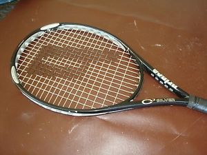 Prince O3 SILVER 118 OS OVERSIZE Tennis Racquet 4 1/4" "VERY GOOD"