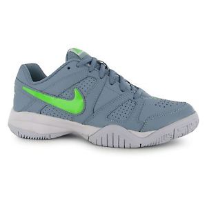 Nike City Court 7 Tennis Trainers Junior Boys Blue/Green Sports Shoes Sneakers