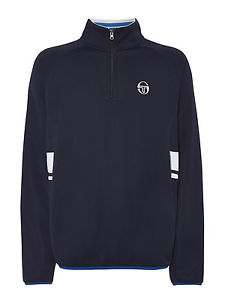 Sergio Tacchini Hombre Mario Sudadera - Azul Marino