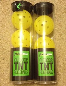 NEW Pickleball Now Outdoor TNT Pickleballs 6ct ~ FREE SHIPPING