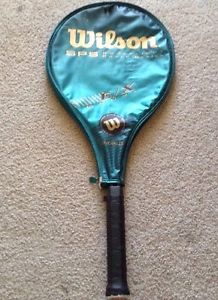 Wilson SPS E/X Court Oversize Tennis Racquet With Superlite Power Series Cover