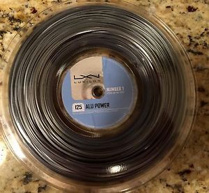 TENNIS STRING LUXILON BIG BANGER ALU POWER 125 16L REEL 220M