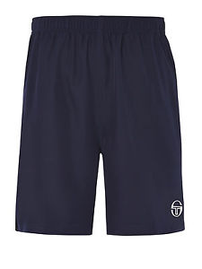 Sergio Tacchini Hombre Pietro Rendimiento Tenis Pequeño - Azul Marino