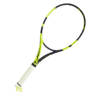 Babolat Raqueta tennis PURE EQUIPO AERO sin cuerdas negro/amarillo Talla 2