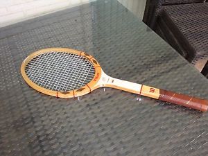 Wilson Jimmy Connors Tournament Wood Vintage Tennis Racquet "NICE"