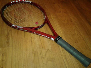 Wilson H Cyclone Oversize 115 Iso Grid Tennis Racket/Racquet 4 3/8'' + PK WRAP