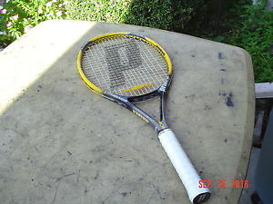 Prince Vision Powerline Oversize 107 Graphite Tennis Racquet L2 w Pro Wrap