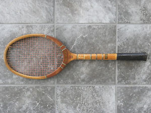 Vintage Ken-Wel "Super Special" Wooden Tennis Racket-Camera Corner-Louisville KY