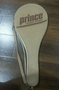 Prince Graphite Oversize 4 Stripe Leather Suede Cover Single