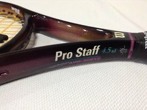 Wilson Pro Staff  Aire Shell 4 1/2" Tennis Racquet Good Condition New Grip!!
