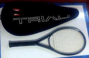 Wilson Triad 3  T3  Mid Plus Tennis Racquet w/ Padded Case