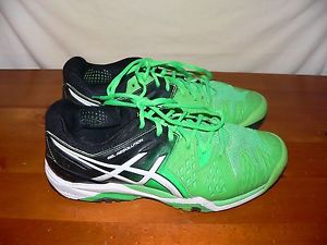 ASICS GEL RESOLUTION 6 TENNIS COURT SHOES MENS SIZE 8 US 41.5 EURO