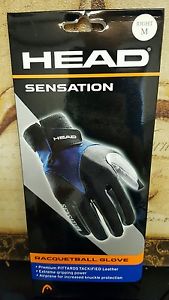 HEAD Sensation Racquetball Glove Right hand Medium  racket ball 986022 M