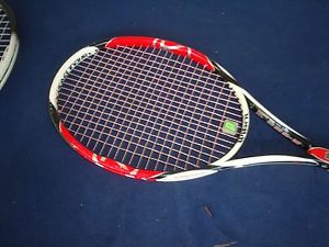 Wilson K Factor Six-One TEAM 95 10.2oz 4 1/4" Grip Tennis Racquet 18 X 20