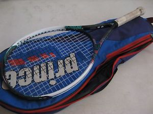 Prince TT ThunderLite Oversized Titanium tennis racquet 4 3/8 Grip #3 & case