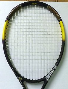 Prince TRIPLE THREAT TT VENDETTA OS Tennis Racquet 4 3/8 Syn gut new grip