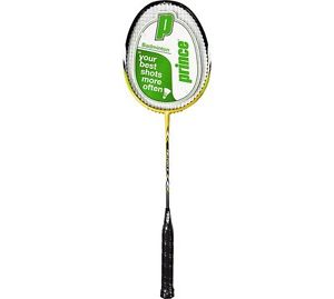 PRINCE Carbon Aluminum Badminton Racquet _ Yellow
