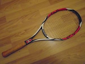 Wilson K Factor Six.One Tour Tennis Racquet - Roger Federer.  4 1/2. Exc. 1 of 2