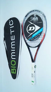 DUNLOP BIOMIMETIC F 3.0 TOUR TENNIS RACQUET ,GRIP 4 1/2  - , NEW