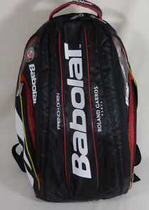 Babolat Roland Garros French Open Tennis Backpack Black Red White