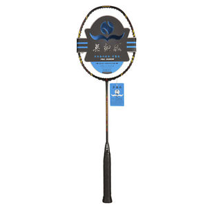 Full Carbon Fiber Badminton Racket High Elasticity Racquet Complete Threading