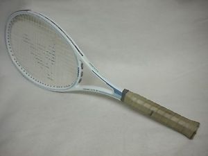 PRO KENNEX CERAMIC ELITE 90 TENNIS RACQ W/BAG 4 1/2" MID SIZE LEATHER GRIP NICE