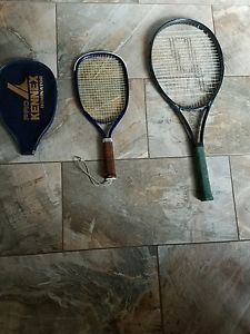 Prince CTS Approach and Ekelton Racket w/cover