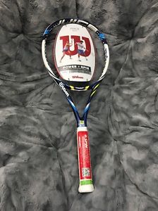 USED -Wilson Juice 100S Tennis Racquet 4-3/8