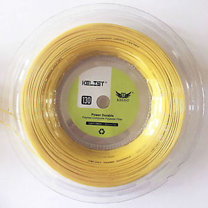 NEW KELIST POWER Durable gold 660FT 200M 1.30mm tennis quality string