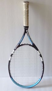 BABOLAT PURE DRIVE TEAM OS 110 sq in. TENNIS RACQUET RACKET 4 1/2 4.5 used