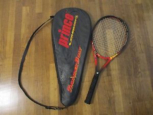 Prince ThunderBolt Oversize Longbody Tennis Racket Grip P4 with Carry Case