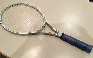 Vintage Wilson Tennis Racquet Racket Ceramic 110 PWS 4 3/8 L3 PWS w/ case, strap