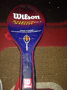 WILSON - Super Quad Stretch 125 Super Oversize OS 4 3/8 L3 racket - VERY GOOD