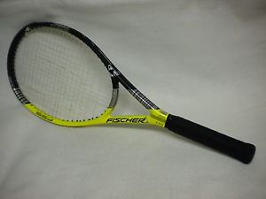 FISCHER GDS 2 RALLY FIT TENNIS RACQUET4 1/2" 102 SQ IN NEW GRIP OVER WRAP NICE