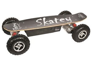 SKATEY Electrostatique Skateboard , 800 noir , Board avec télécommande