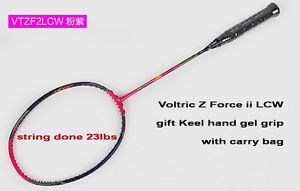 VT-ZF ii LCW Badminton Racket VOLTRIC Z-FORCE II LCW Carbon Racket by Carry bag