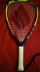 EKTELON POWRRING FREAK 1000 POWER LEVEL Racquetball Racquet & Zip Cover