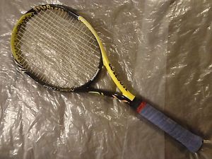 RARE! Wilson BLX Pro Open 100 sq.in. Tennis Racket Grip ~4 3/8 GD!