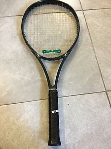 PRINCE CTS Approach OVERSIZE TENNIS RACQUET ~ CTS 4 1/2 grip Good Condition