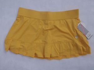 NWT Eleven by Venus williams women's medium mini break skort yellow skirt