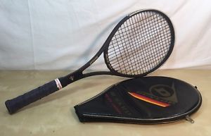 Dunlop Black Max Mid-Size Graphite Composite Tennis Racquet with Cover