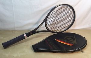Dunlop Black Max Mid-Size Graphite Composite Tennis Racquet with Cover