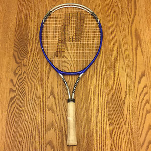 Prince Air Shark 25 Inch Tennis Racquet Lightweight Blue and Silver