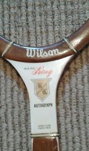 Wilson Billy Jean King Racquet, 4-1/2" Grip,VG Cond.,Made in USA
