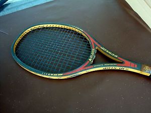 DUNLOP A-PLAYER Graphite Wood Tennis Racquet "VERY GOOD"