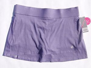 NWT Eleven by Venus women's XL purple rotation skort skirt athletic