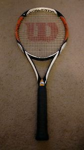 Wilson K Factor Tennis Racket (Zen Team) 4 1/2" Grip great shape
