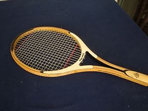 VTG John Havlicek ALL PRO Wood Tennis Racket Racquet  