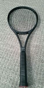 Very Good Used 2017 Wilson Pro Staff RF97 Autograph Tennis Racquet Grip 4 1/2