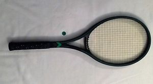 DUNLOP MAX 200G DOUBLE GREEN PINSTRIPE FIRST EDITION 4 1/2 GRIP GOOD USED COND